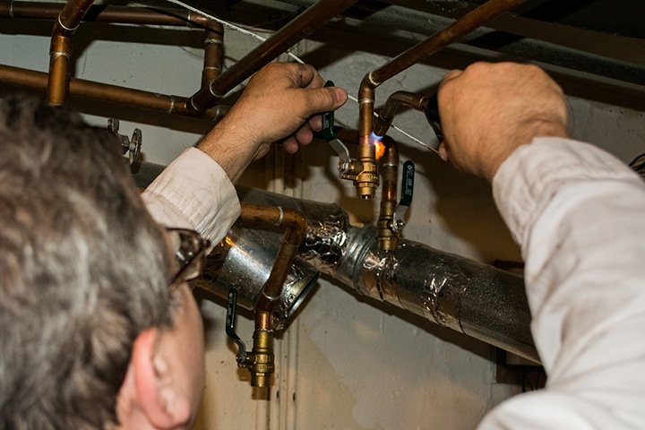 Licensed technicians providing expert plumbing solutions and AC cooling repair services in Tijeras, NM.